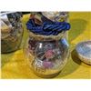 Image 6 : Jars Filled With Jewelry Including Necklaces, Bracelets, Watches, and More
