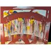 Image 9 : Abstract Signed Painting of Dancers with Assorted Clear Glassware Collection