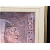 Image 5 : Soft Shaggy Area Rug With Foamy Backing and Egyptian Framed Art