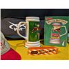 Image 5 : Portable Golf Bag with Heineken Beer Mug, Bottle Opener, and Autographed Baseball Caps