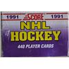 Image 4 : 1991 Score NHL Hockey Collector Set with 440 Player Cards