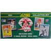 Image 1 : 1991 Score Major League Baseball Collector Set - 900 Player Cards and 72 Trivia Cards