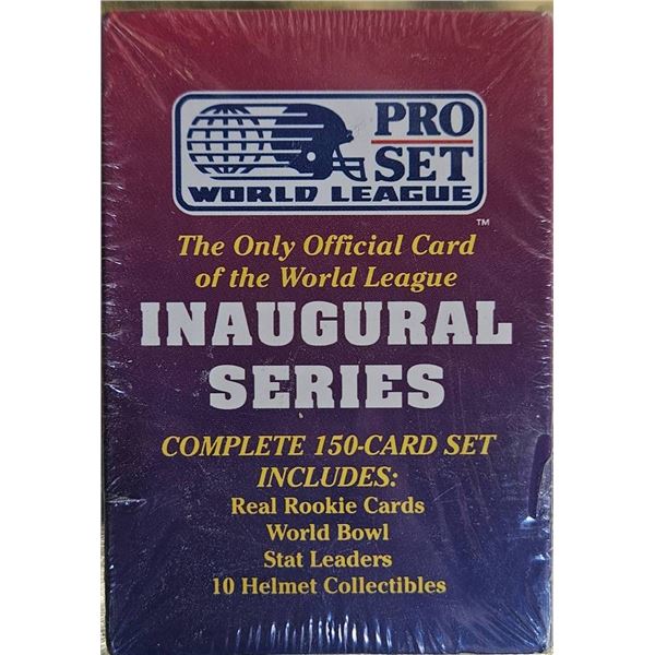 Pro Set World League Inaugural Series Complete 150-Card Set (Sealed)