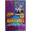 Image 1 : Unopened 1991 Score Series 2 Baseball Card Box with 36 Packs
