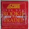 Image 3 : 1990 NHL Score Rookie and Traded 110-Card Complete Set in Sealed Box