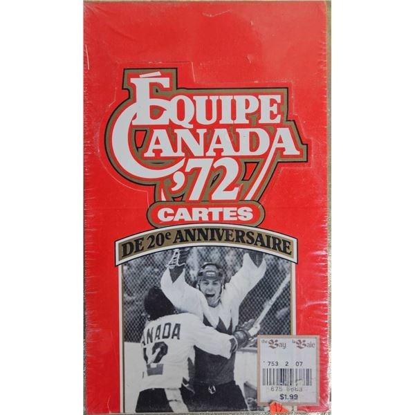 Equipe Canada 72 20th Anniversary Hockey Trading Card Set (Sealed)