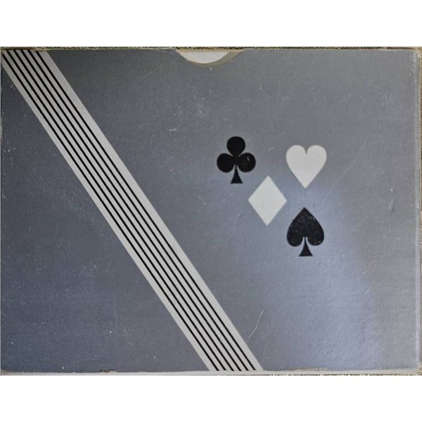 Congress Playing Card Set with Box and Big Valley Construction Branding