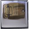 Image 2 : Quintex Communications 10th Anniversary Brass Belt Buckle (1975-1985) in Box