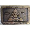Image 1 : Commemorative Alberta Forest Service Belt Buckle (1949-1976)