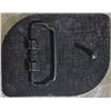 Image 2 : Kenting Drilling Bronze-Colored Belt Buckle with Raised Design