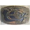 Image 1 : Canadian Occidental Petroleum Belt Buckle by Ancootes Brass Works