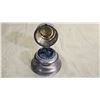 Image 2 : Metallic Inkwell with Hinged Lid and Interior Lining, 2-Inch Height