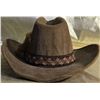 Image 3 : Western-Style Brown Hat with Decorative Band and Makers Mark