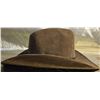 Image 4 : Western-Style Brown Hat with Decorative Band and Makers Mark