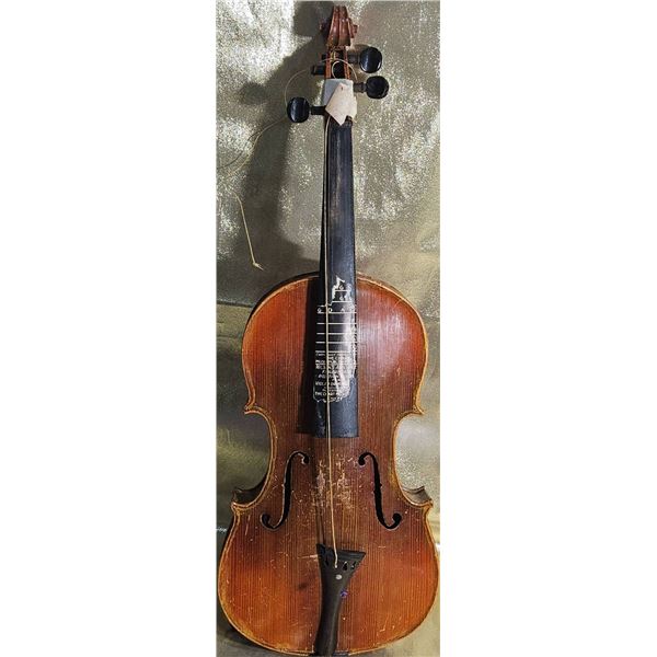 Vintage German Violin with 31-Inch Case, 23-Inch Instrument