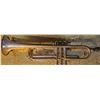 Image 1 : 21.5-Inch Brass Trumpet With Engraved Bell