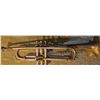 Image 2 : 21.5-Inch Brass Trumpet With Engraved Bell