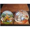 Image 5 : Collector Plates with Porcelain Boxes Featuring Napoleon, Josephine, and Norman Rockwell Themes
