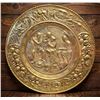 Image 2 : Embossed Brass Wall Plates with Figurative Scenes