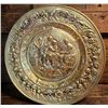 Image 3 : Embossed Brass Wall Plates with Figurative Scenes