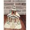 Image 2 : Five Hawthorne Village Illuminated Hand-Painted Porcelain Christmas Houses