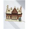 Image 3 : Five Hawthorne Village Illuminated Hand-Painted Porcelain Christmas Houses