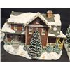 Image 4 : Five Hawthorne Village Illuminated Hand-Painted Porcelain Christmas Houses