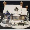 Image 5 : Five Hawthorne Village Illuminated Hand-Painted Porcelain Christmas Houses