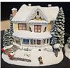 Image 6 : Five Hawthorne Village Illuminated Hand-Painted Porcelain Christmas Houses