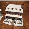 Image 2 : Lighted Ceramic Christmas Village Buildings by Avon and Hawthorne Village