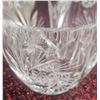Image 11 : Clear Cut Glass Bowls, Glasses, and Decorative Items