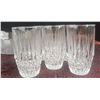 Image 3 : Clear Cut Glass Bowls, Glasses, and Decorative Items