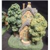 Image 3 : Hawthorne Village Illuminated Christmas Village Set with Accessories