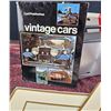 Image 4 : Vintage Lot: Playing Card Set, Illustrated Vintage Cars Book, Radio, and Decorative Trays