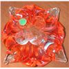 Image 4 : Murano-Style Glass Bowl and Floral Ceramic Pitcher Set