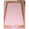 Image 3 : Framed Oil Painting Signed by Carlo Amotti, Depicting a Couple, Made in Italy