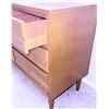 Image 4 : Mid-Century Modern Wooden 9-Drawer Dresser