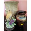 Image 1 : Decorative Ceramic Items: Andrea by Sadek Canary, Ian Reid Vase, Stoneware Vessel