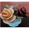 Image 5 : 3 English Bone China Floral Figurines by Crown Royal, Thorley, and Royal Albert
