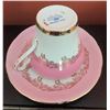 Image 3 : Five Decorative Bone China Tea Cups and Saucers from Renowned Makers