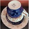 Image 5 : Five Decorative Bone China Tea Cups and Saucers from Renowned Makers