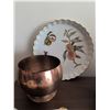 Image 4 : Royal Worcester Evesham Gold Porcelain Tableware and Copper Bowl Set