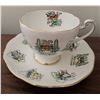 Image 6 : Five Themed Fine Bone China Teacups and Saucers by Various Makers