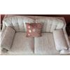 Image 4 : Floral Pattern Upholstered Loveseat with Bolster Pillows
