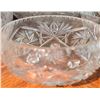 Image 4 : Cut Crystal Bowls and Accessories with Intricate Starburst Design