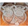 Image 6 : Cut Crystal Bowls and Accessories with Intricate Starburst Design