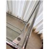 Image 5 : Chrome and Glass Shelving Unit with Six Shelves