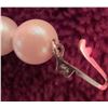 Image 3 : Stamped 10K Gold Chain w/ Pearl Pendant & Pearl Necklace w/ 10K Clasp