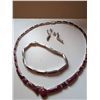 Image 5 : Sterling Silver and Enamel Necklace and Bracelet Sets with Earrings