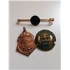Image 7 : Pins and Accessories Including Red Cross, Canada Flag, and University of Alberta Pieces